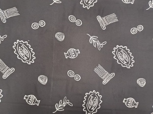 Wholesale Factory Premium Black Rayon Embroidered Fabric | Soft Rayon Fabric with Minimal Ethnic Motif Embroidery for Dresses - Product Image 4