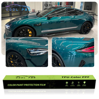 Film de protection de peinture (PPF) en TPU vert, autocollant coloré photochromique, film de protection de couleur changeante, papier de protection de couleur, films de protection pour voitures