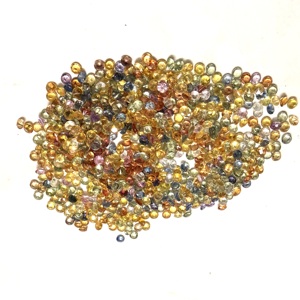Saphir naturel multicolore en vrac – Pierres précieuses de saphir certifiées de couleurs mélangées pour la fabrication de bijoux, vente en gros et approvisionnement en vrac - Product Image 1