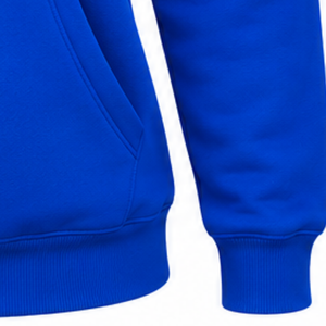 Sweat-shirt à capuche demi-zip pour femme Sigma Gamma Rho, motif lettres grecques bleues, décontracté, mode universitaire, personnalisé - Product Image 4