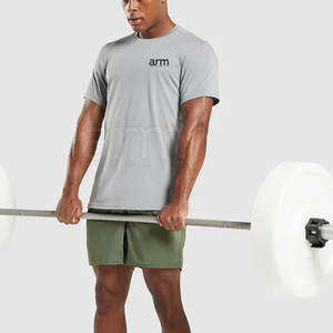 Camisetas de gimnasio ligeras hechas en fábrica en Pakistán, camisetas de gimnasio a precio económico. - Product Image 4