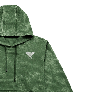 Sweat à capuche vintage pour homme en coton 100% lavé, avec cordon de serrage, poche kangourou, poignets côtelés, style streetwear décontracté - Product Image 3