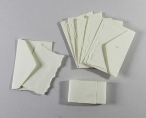 Lot de papeterie en gros pour enfants, papier cartonné 250 g/m² avec bord LED et enveloppe assortie, papier recyclé fait main - Product Image 3