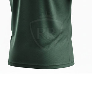Men Regular Fit Solid Green Quick Dry Short Sleeve O-Neck T-<b>Shirt</b> Casual Knitted <b>100</b>% <b>Polyester</b> Blank Design - Product Image 4