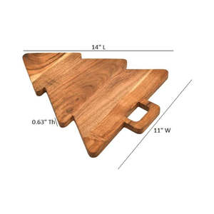 Tabla de Cortar de Madera con Forma de Árbol, Superficie de Madera Resistente, Acabado Liso, Ecológica, Apta para Lavavajillas, Tamaño Personalizado, Utensilios de Cocina - Product Image 2