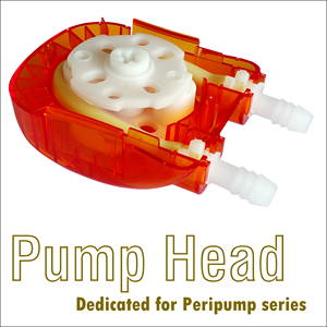 Peripump Accessory - Pump Head Assembly with Barbed Fittings and PharMed BPT Peristaltic Tube - Product Image 4