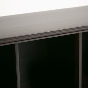 Amherst 57-Inch Solid Wood <b>Console</b> <b>Table</b> with 8 Cube Storage Hickory Brown <b>Sofa</b> <b>Table</b> - Product Image 2