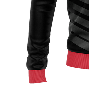 Sudadera con media cremallera de algodón esencial de alta calidad para hombre, fabricada por un fabricante de ropa de marca, con estampado serigrafiado para gimnasio. - Product Image 3