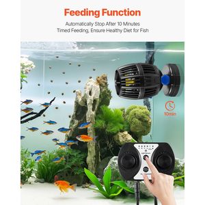 Tête d'alimentation 20W DC 24V avec base magnétique Contrôleur et accessoires pour générateur d'ondes d'aquarium - Product Image 5