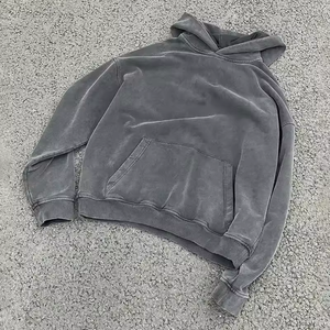 Sudaderas con Capucha de Alta Calidad al por Mayor, Estilo Formal, 100% Algodón, Corte Regular, con Logotipo Personalizado, Efecto Deslavado, 300g, Lavado Ácido - Product Image 1