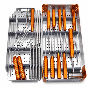 Conjunto de Instrumentos para Cirugía de Columna Vertebral Endoscópica Unilateral Biportal (UBE) Modelo JI-3003 Manual de JAMSO INDUSTRIES - Product Image 1