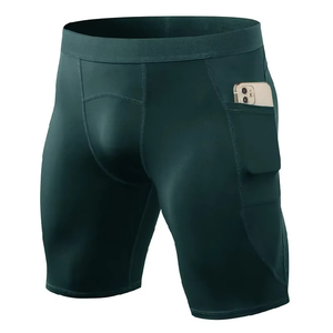 Wholesale Custom Logo <b>Men</b> <b>Compression</b> <b>Shorts</b> Top Selling Workout <b>Compression</b> <b>Shorts</b> for Sale - Product Image 3