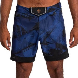 Shorts de combat BRAVE BROWNS de qualité supérieure, design flexible, tissu durable en polyester/coton, séchage rapide, légers, pour le kickboxing et le MMA - Product Image 1