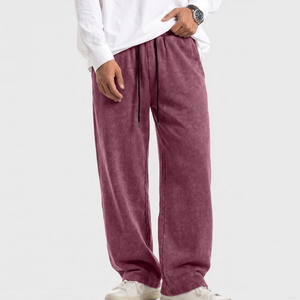 Best Quality Breathable Custom Color And Size <b>Men</b> Acid Wash <b>Trouser</b> New Fashion Hot Sale Streetwear <b>Men</b> Acid Wash <b>Trousers</b> - Product Image 3