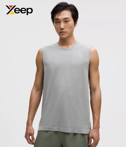เสื้อกล้ามออกกำลังกายผู้ชาย XEEP Factory Direct Sales รุ่น XC-GTT-23 คุณภาพสูง ระบายอากาศได้ดี แห้งเร็ว ผลิตจากผ้าฝ้ายถัก 100% ด้านหน้า OEM - Product Image 1