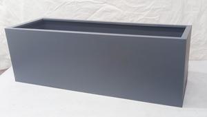 Jardinera Rectangular de Metal, Moderna y Decorativa, para Interiores y Exteriores, para Hogar, Hotel, Oficina, Paisajismo Comercial - Product Image 3