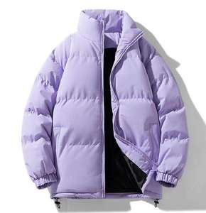 Nouvelle veste matelassée décontractée pour homme, tendance, en coton épais, col montant, coupe ample, avec capuche intégrée - Product Image 4