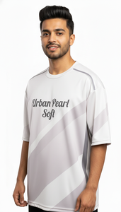 Vêtements décontractés pour hommes, style streetwear tendance, coupe ample, sublimation surdimensionnée - Product Image 5