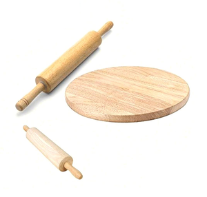 Rodillo y Tabla de Madera para Amasar y Hacer Galletas de Navidad, Novedad, Venta Caliente - Product Image 5