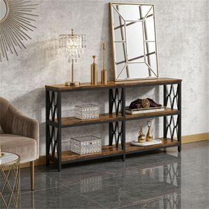 Divano Console Multifunzionale per Soggiorno, Scrivania Espositiva, Tavolo Console alla Moda - Product Image 4