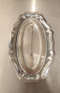 Antique <b>Silver</b> Plated Food Serving Tray Ornate Floral Engraved Decorative Table Tray Luxury <b>Ornamental</b> Metal Serving Tray <b>Silver</b> - Product Image 6