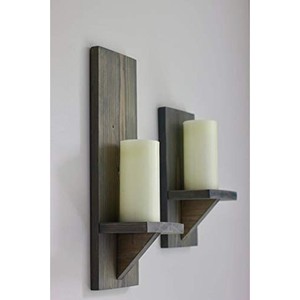 Porte-bougie en bois de Sheesham avec incrustation en laiton - Artisanat artisanal en gros - Product Image 3