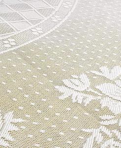 Floral Polyester <b>Lace</b> <b>Tablecloth</b> 63" Round | Design Imports - Product Image 2