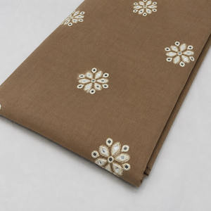 Tela de Chifón Bordada Malty Dobby, 100% Poliéster, Transpirable, Ecológica, para Bodas, Color Personalizado, Suministro Textil, Exportaciones - Product Image 6