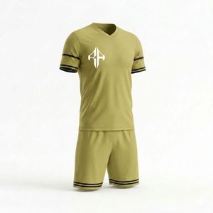 Uniforme de Fútbol Personalizado de Manga Corta para Hombre, 2026, Calidad Premium, Transpirable, Secado Rápido, 100% Poliéster, Logotipo Personalizado, Verano, OEM - Product Image 2