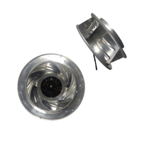 Ventilateur centrifuge à pales courbées vers l'arrière C4E-355.95 1500CFM, robuste, 355 mm, pales en acier inoxydable, 230 V AC, pour purificateur d'air