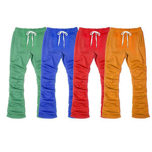 <b>Men's</b> Blue Cotton Hip Hop Sweatpants Low Drawstring Waist Side Pockets Waterproof Windproof Winter Casual - Product Image 6
