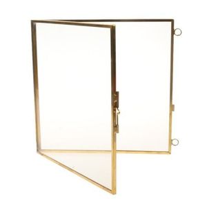 Elegant Metal And Glass <b>Photo</b> <b>Frame</b> with Unique Design for Home Decoration and Personalized Gift Ideas - Product Image 1