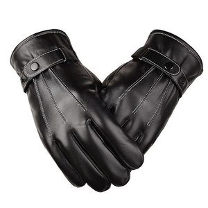 Gants en cuir de haute qualité pour hommes 2025 pour un usage décontracté en hiver, prix de gros direct d'usine, mitaines tendance - Product Image 1