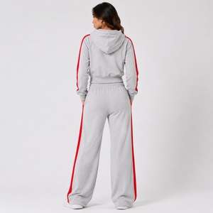 Conjunto Deportivo Personalizado para Mujer, Diseño Sólido, Ropa Casual para Gimnasio y Uso Diario, Fabricante Mayorista - Product Image 2