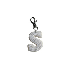 Bohemian Handmade Glass Beads Embroidery <b>Keyring</b> Accessory Durable Handmade Seed Beads Embroidery Keychain with Metal Hook - Product Image 1