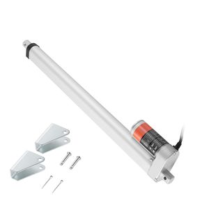 Attuatore Lineare 12V con Carico Elevato 330 libbre/1500N, Movimento Lineare 0,19 pollici/s, Staffa di Montaggio da 1 pollice per Cilindri - Product Image 1