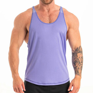 Ropa de Gimnasio para Hombre, Personalizada, de Alta Calidad, Estilo Urbano, Camiseta sin Mangas para Correr al Aire Libre, Transpirable, para Primavera - Product Image 4
