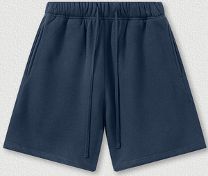 Pantalones Cortos Deportivos para Hombre, de Alta Calidad, con Logotipo Bordado Personalizado, Talla Grande, Elásticos, Lisos, de Algodón Grueso, Secado Rápido y Transpirables - Product Image 1