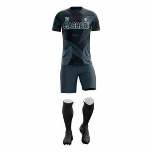 Uniformes de Fútbol Sublimados Transpirables de Manga Corta para Tallas Grandes, Tela de Alta Calidad, Precio al por Mayor - Product Image 2