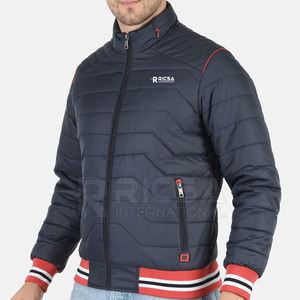 Durable Winter Men Puffer <b>Jacket</b> Lightweight Warm <b>Padding</b> Outdoor Windproof <b>Waterproof</b> Zip Front Casual Use Slim Fit Travel Wear - Product Image 3