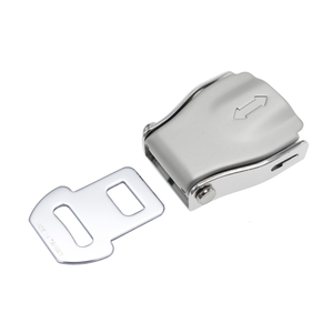 Hebilla de Cinturón de Seguridad S50C de Acero al Carbono con Recubrimiento Resistente a la Corrosión para Arnés de Mascotas - Product Image 1