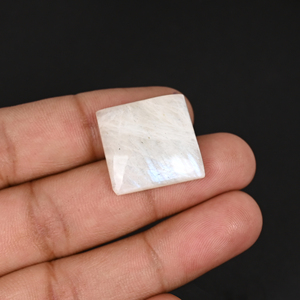 Piedra Preciosa Cabujón de Piedra Lunar Arcoíris de Calidad Premium con Fuego Azul – Piedra Suelta al por Mayor - Product Image 3