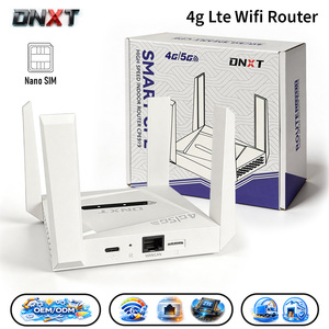 Módem Wifi DNXT con Tarjeta SIM, WiFi6 300Mbps, Router Wifi 4G, Modo WAN/LAN, Router Wifi, Modo AP, USB Tipo-C, Router con Tarjeta SIM, Uso en Oficina - Product Image 1