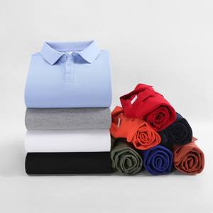 Chemise de travail décontractée pour homme, col à revers, manches longues, couleur unie, coton hautement élastique 220g, nouvelle arrivée automne, polo personnalisé OEM - Product Image 3