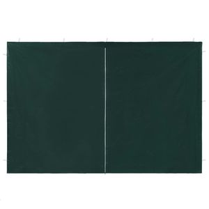 Paroi latérale de tente de réception en polyéthylène vert 118,1x118,1x76,8 po – Accessoire - Product Image 3