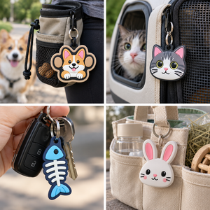 Personalized Pet Keychain Dog Cat Name Logo Gift for Pet Shops Brands and Souvenirs Wholesale - Product Image 3