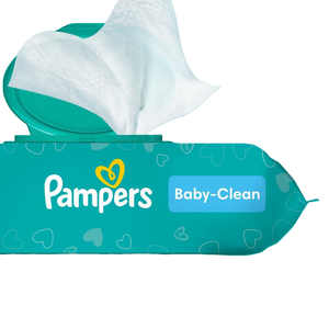 Toallitas Húmedas para Bebé Pampers, Toallitas con Aroma Fresco para Bebé, Limpian Suavemente de la Cabeza a los Pies, 1152 en Total (16 Paquetes con Tapa Abatible) - Product Image 2