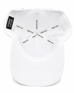 Casquette de golf personnalisée à 5 panneaux avec visière incurvée blanche découpée au laser, fermeture snapback, unisexe, décontractée, pour les activités de plein air printemps-été - Product Image 5
