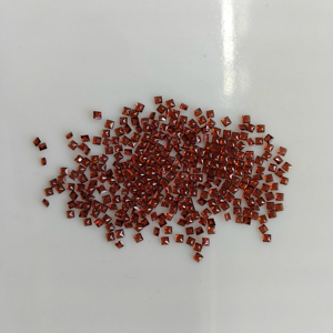 โกเมนสีแดงธรรมชาติ 1.75 มม. ทรงสี่เหลี่ยมเจ้าหญิงคัท คุณภาพดีที่สุด พลอยเม็ดเดี่ยวสำหรับทำเครื่องประดับ - Product Image 2