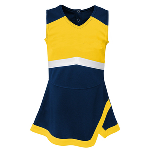 Uniforme de cheerleading moderne pour femmes, personnalisé en tissu polyester, costume d'équipe de danse scolaire, haut dos nageur, jupe à taille élastique 2026 - Product Image 3